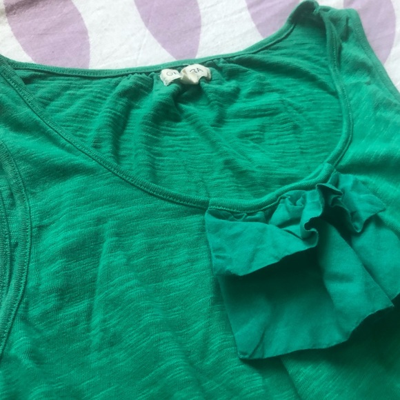 Generra Ruffle Tank Top - Picture 2 of 5